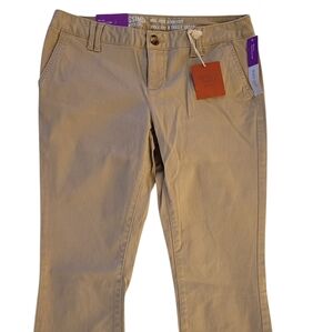 COTTON STRETCH BOOTCUT CHINOS